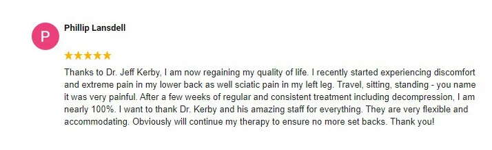 Chiropractic Madison AL Phillip Testimonial